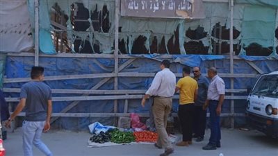 حملات مكبرة لإزالة الإشغالات والإعلانات المخالفة والعشوائية في كفر الشيخ