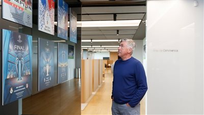 أنشيلوتي يبدأ مهام عمله رسميًا مع نادي ريال مدريد