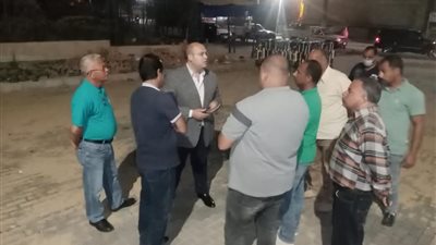 نائب محافظ الجيزة يتفقد طريق المريوطية ومشروعات الرصف والتطوير بطريق ميت رهينة 