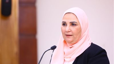 بدء المؤتمر الصحفي لوزيرة التضامن لإعلان نتائج تحليل مشاهد التدخين والمخدرات بدراما رمضان 2021