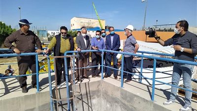 نائب وزير الإسكان يتفقد خدمات مياه الشرب والصرف الصحي بالإسكندرية