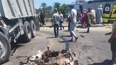 مصرع شخصين صدمتهما سيارة مُسرعة بالعاشر من رمضان