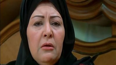 عفاف شعيب خلال تكريمها في مسابقة مصطفى محرم: 