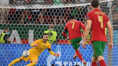 يورو 2020.. رونالدو يتقدم للبرتغال وبنزيما يتعادل لفرنسا في الشوط الأول