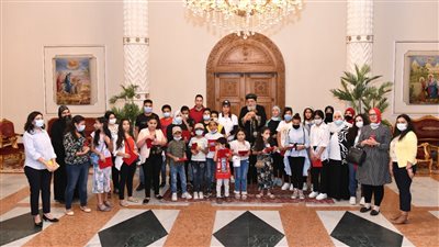 التضامن الاجتماعي تنظم زيارة تعريفية لأبناء دور الأيتام بالكاتدرائية المرقسية (صور) 