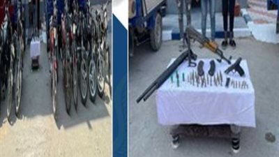 القبض على عصابة سرقة الدراجات النارية بالسلام