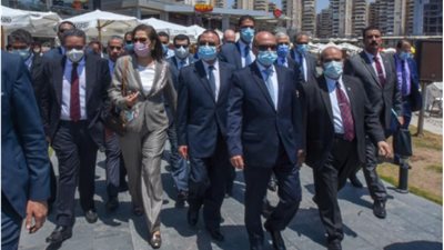 افتتاح مجمع محاكم ومكتب شهر عقاري وفرع توثيق بالإسكندرية