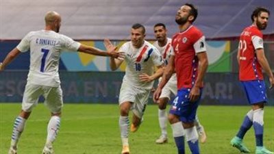 ترتيب المجموعة الأولى في كوبا أمريكا عقب خسارة تشيلي على يد باراجواي