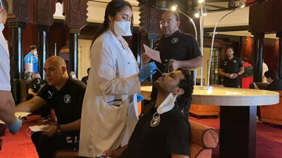 بعثة بيراميدز تخضع لمسحة كورونا قبل مواجهة الرجاء المغربي 