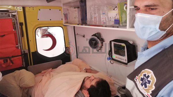 لحظة نقل مريض السمنة