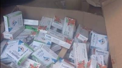 ضبط 10803 أقراص أدوية منتهية الصلاحية بالبحيرة (صور)