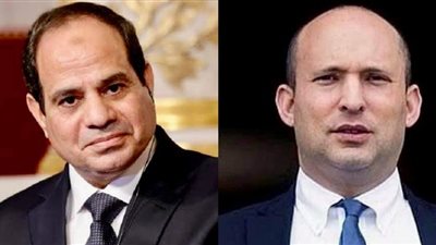 السيسي يجري اتصالًا هاتفيًا برئيس الوزراء الإسرائيلي الجديد