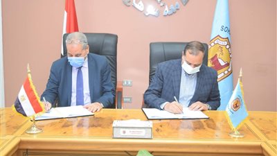 جامعة سوهاج توقع اتفاقية تعاون لتطوير نظم الجودة وتأهيل 6 كليات لـ