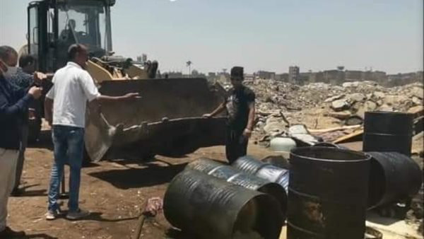 مصنع زيوت مخالف 