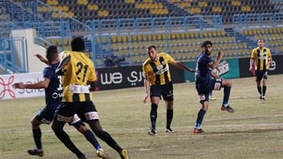 التعادل الإيجابي يحسم مواجهة إنبي والمقاولون في الدوري