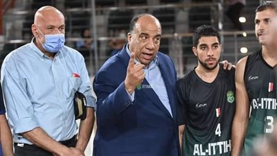 نوبة بكاء لمحمد مصيلحي بعد خسارة دوري سوبر السلة أمام الزمالك 