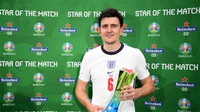 ماجواير أفضل لاعب في مباراة إنجلترا وألمانيا
