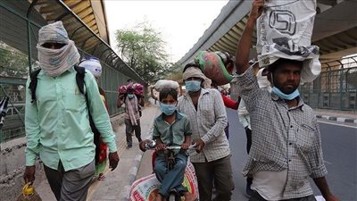 ارتفاع جديد في إصابات كورونا بالهند