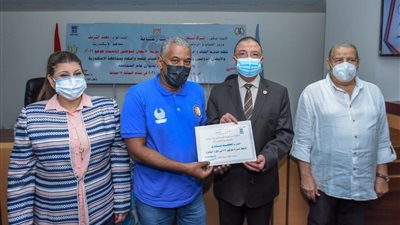 محافظ الإسكندرية يُكرم 22 شابًا وفتاة من المتأهلين لأولمبياد طوكيو 2021