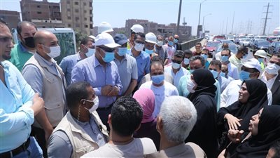 وزير النقل: الانتهاء من أعمال توسعة كوبري المنيب أغسطس المقبل