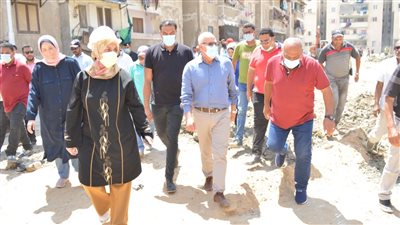 محافظ بورسعيد يتابع معدلات تطوير منطقة 