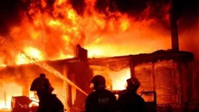 وفاة طفل إثر نشوب حريق في منزل بأسوان