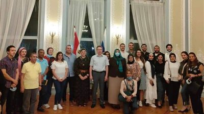 وفد المنتدى الشبابي الروسي المصري الأول يشارك في ندوة المركز الروسي بالإسكندرية