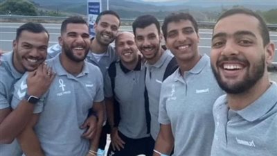 منتخب اليد يخوض أول مران له بفرنسا 