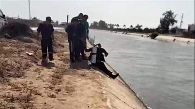 انتشال جثامين ضحايا غرقى ترعة ناصر بالبحيرة