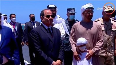 السيسي يوجه بتصوير أحفاد بن زايد مع الطائرات العسكرية 