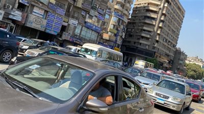تكدس مروري بشارع فيصل.. تعرف على الحالة المرورية بالقاهرة والجيزة (صور)