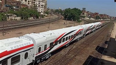 قطار يدهس شخصًا مجهول الهوية في محطة المحلة الكبرى