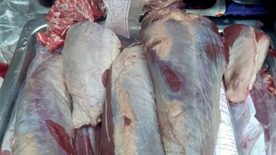 ضبط 39 طن مواد غذائية غير صالحة للاستهلاك الآدمي بالجيزة