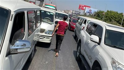 النشرة المرورية.. تعرف على أماكن التكدس بشوارع ومحاور القاهرة والجيزة 