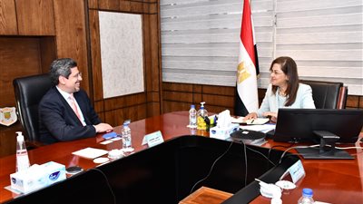 تفاصيل لقاء وزيرة التخطيط برئيس المؤسسة الإسلامية لتنمية القطاع الخاص