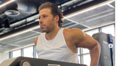 إصابة أحمد السعدنى أثناء التمرين في الجيم (صور)