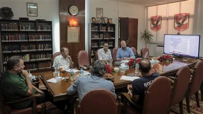 الخطيب يستعرض مع بروكيتش استراتيجية العمل بقطاع الناشئين في حضور لجنة التخطيط