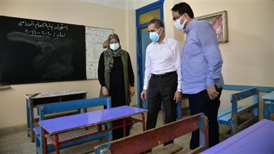 محافظ الغربية يتابع استعدادات استقبال امتحانات الثانوية العامة 