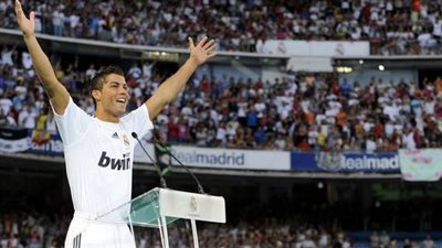 زي النهاردة.. تقديم كريستيانو رونالدو لاعبًا في ريال مدريد