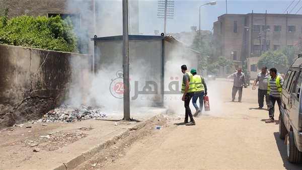 حريق كشك ـ أرشيفية