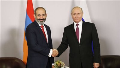 اليوم بوتين يلتقي مع باشينيان في موسكو