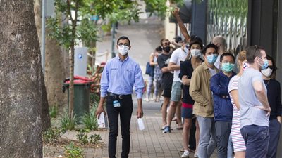 تمديد إغلاق مدينة سيدني الأسترالية أسبوعًا جديدًا بسبب كورونا