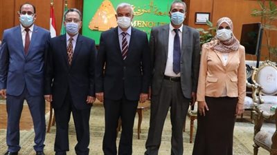 الدكتور مبروك عطية وكيلًا لكلية الطب البيطري جامعة المنوفية