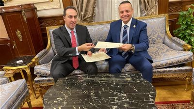 بروتوكول تعاون بين البرلمان العربي ومجلس النواب في استخدام التكنولوجيا