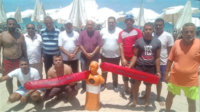  دورات تدريبية لعمال الإنقاذ والغطاسين بشواطئ الإسكندرية بكلية التربية الرياضية