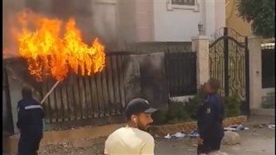 السيطرة على حريق بمحول كهرباء بمنطقة حدائق الأهرام في الجيزة 