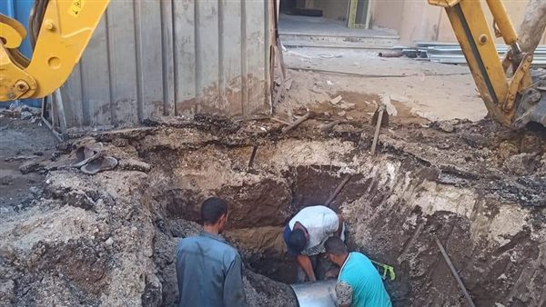 أعمال الصيانه بالمنيا