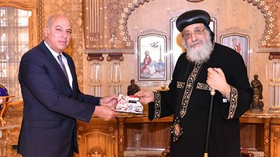 البابا تواضروس يستقبل سفير مصر الجديد في المجر