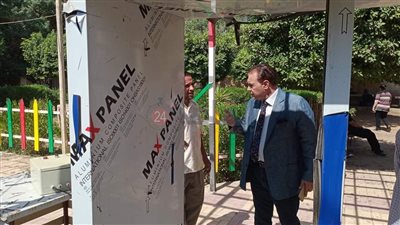 رئيس مدينة ملوى يتابع جاهزية اللجان لامتحانات الثانوية العامة بالمنيا