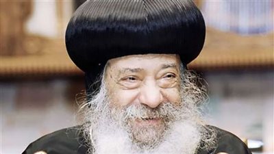 البابا شنودة حاضر في معرض القاهرة الدولي للكتاب
